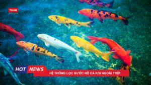 Hệ thống lọc nước hồ cá Koi ngoài trời