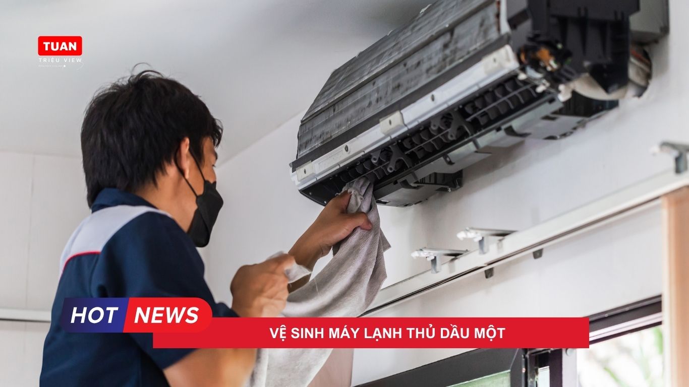 Vệ sinh máy lạnh Thủ Dầu Một
