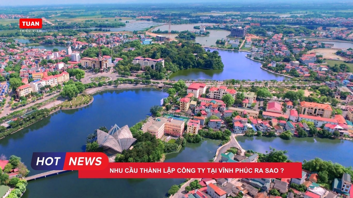 Nhu cầu thành lập công ty tại Vĩnh Phúc ra sao ?