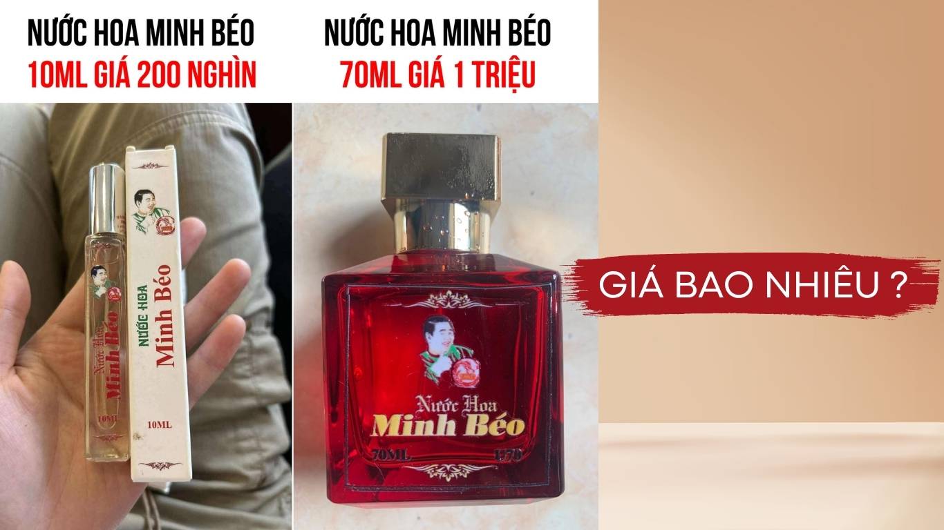 Nước hoa Minh Béo giá bao nhiêu ?