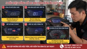 5 dấu hiệu báo bình ác quy yếu