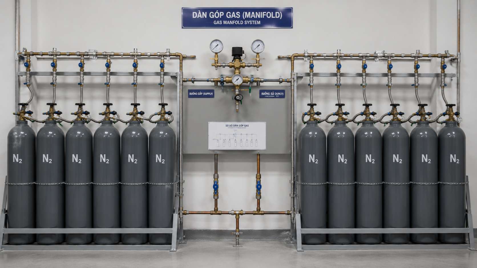 dàn góp gas (manifold)