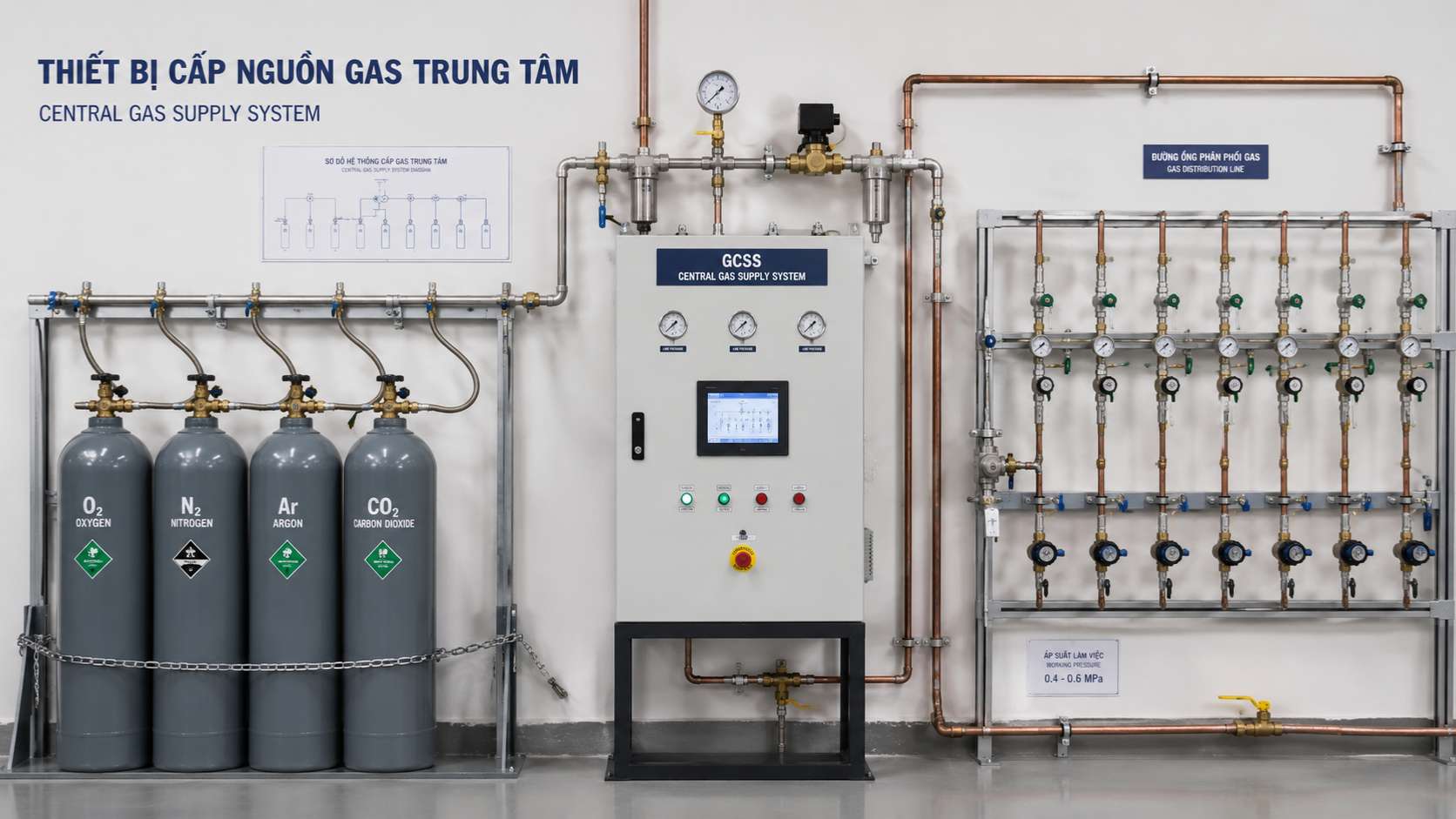 thiết bị cug cấp nguồn gas
