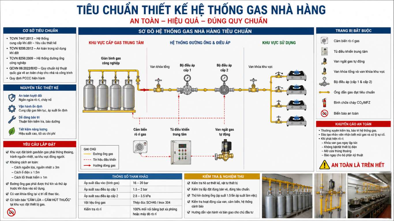 tiêu chuẩn thiết kế hệ thống gas tiêu chuẩn thiết kế hệ thống gas