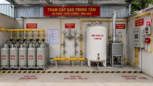 trạm cung cấp gas
