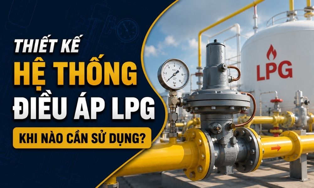 Thiết kế hệ thống điều áp LPG: Khi nào cần sử dụng