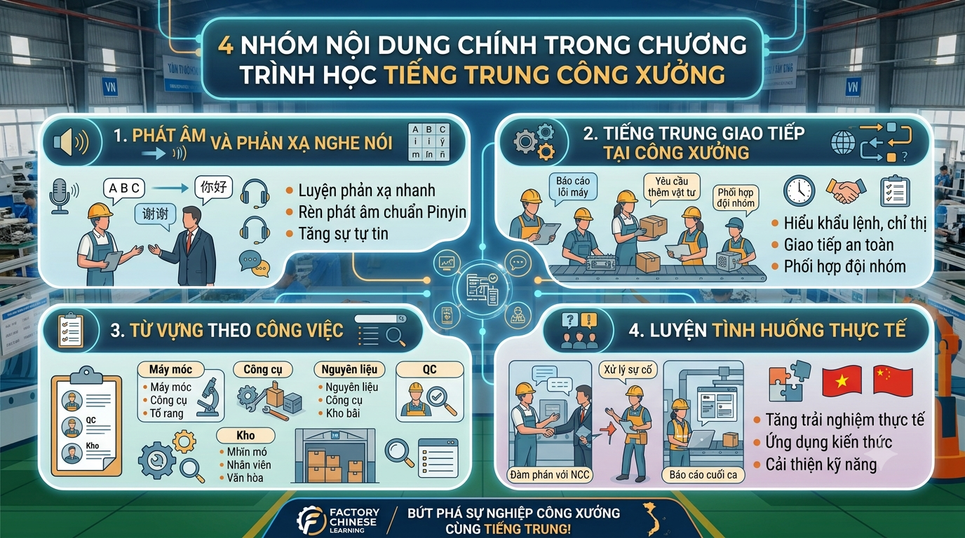 4 NHÓM NỘI DUNG CHÍNH