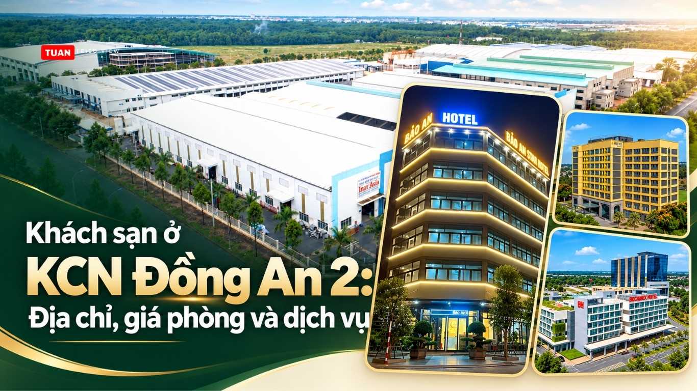 Khách sạn ở KCN Đồng An 2